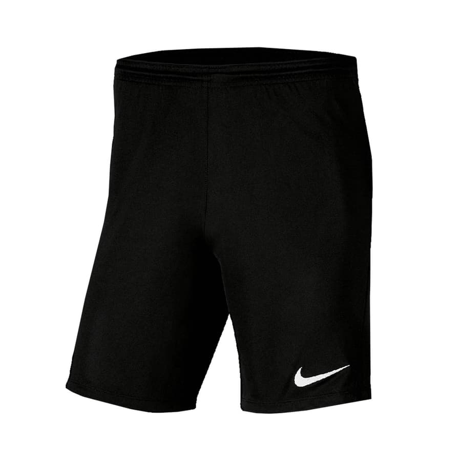 3 Nike Shorts Park III ohne Innenslip schwarz/weiß, Gr. M